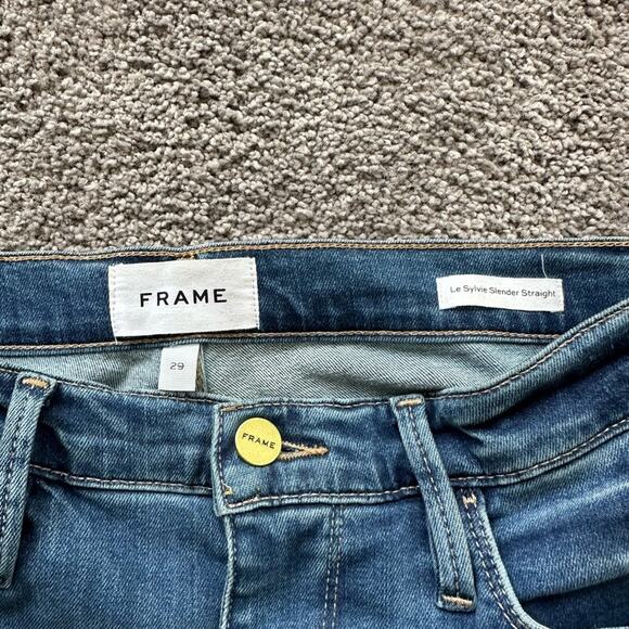 Frame Le Sylvie Slender Straight Jeans - Picture 3 of 7